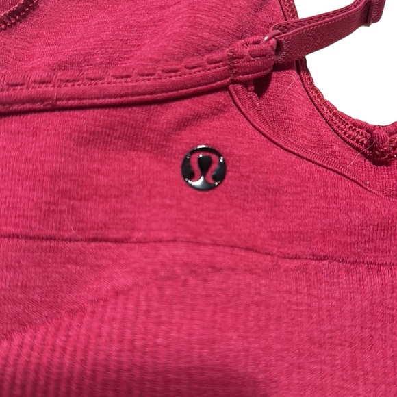 [Lululemon] Ebb To Street Sports Bra Red Size 2 - Picture 8 of 9
